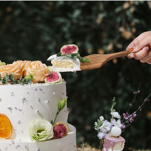 Wedding Cake Knife & Server Set - Picture 4 of 4